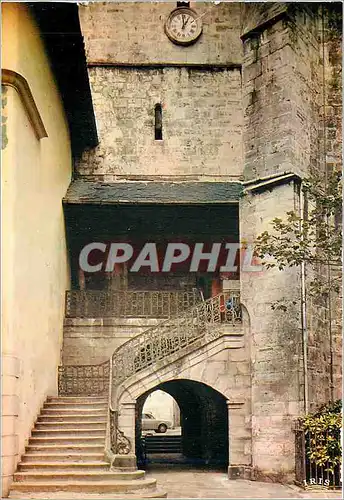 Cartes postales moderne Saint Jean de Luz L'Escalier Exterieur de l'Eglise