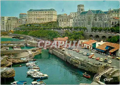 Moderne Karte La Cote Basque Biarritz Le Port