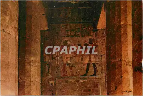 Cartes postales moderne Thebes west Peintures murales dans le Temple