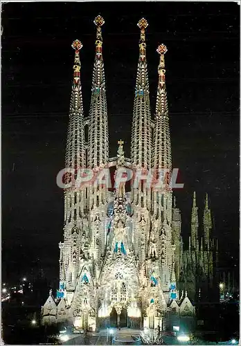 Cartes postales moderne Barcelona Temple Expiatoire de la Sainte Familie