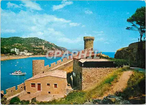 Cartes postales moderne Tossa de Mar Costa Brava Murailles de l'ancien village