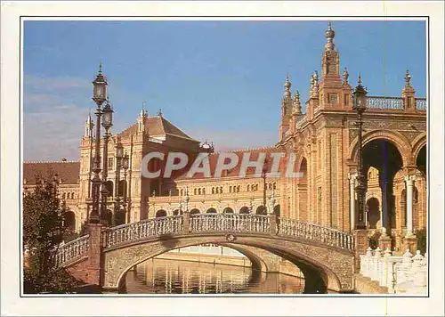 Cartes postales moderne Seville La place d'Espagne