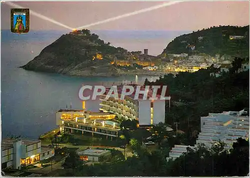 Cartes postales moderne Tossa de Mar Costa Brava Vue nocturne