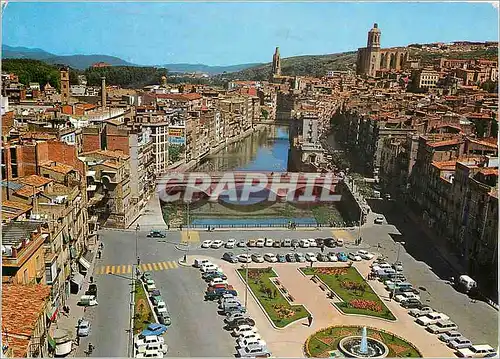 Cartes postales moderne Gerona Placa de Catalunya