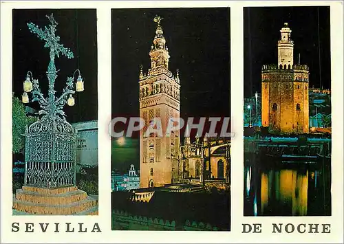 Cartes postales moderne Sevilla de Noche