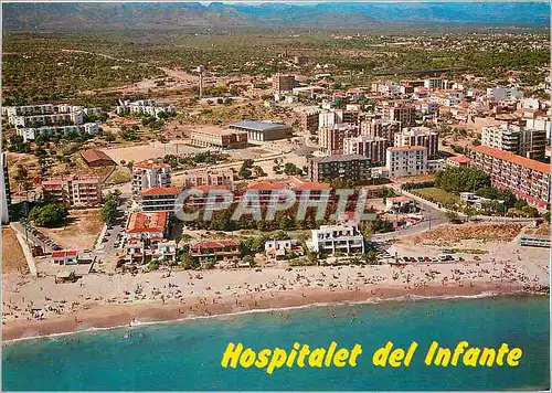 Cartes postales moderne Costa Dorada Tarragona Hospitalet del Infante Plage et Vue partielle