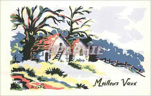 Cartes postales moderne Meilleurs Voeux