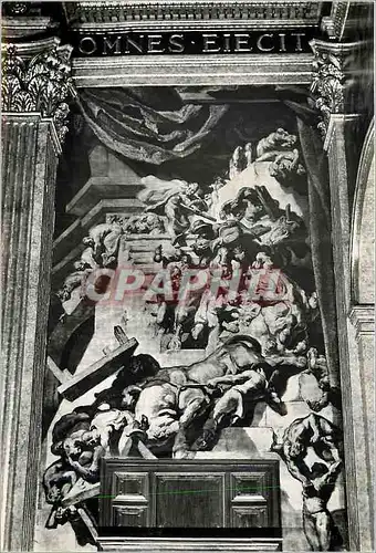 Cartes postales moderne Cathedral de Vich Pintura de Sent Jenis expulsa a los mercaderes del Templo