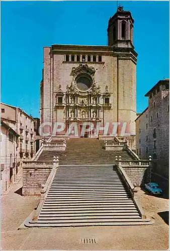 Cartes postales moderne Gerona La Catedral