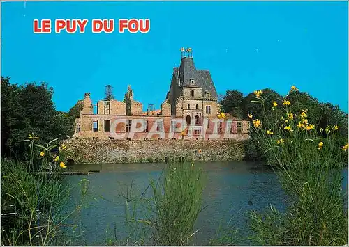Cartes postales moderne La Vendee Pittoresque Environs des Epesses Le Chateau du Puy du Fou Vendee