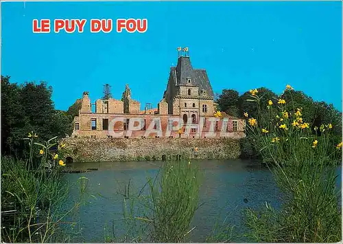 Moderne Karte La Vendee Pittoresque Environs des Epesses Le Chateau du Puy du Fou Vendee