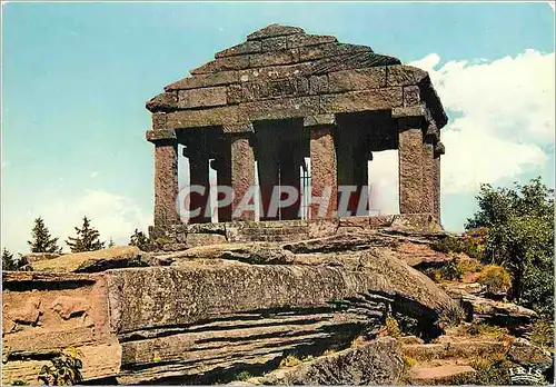Cartes postales moderne Les Vosges Pittoresques Sommet de Donon Temple construite en blocs de gres non cimentes