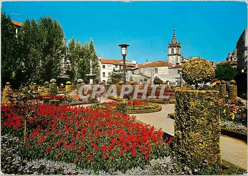 Moderne Karte Braga Jardin de St Barbara