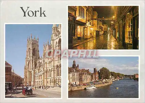 Cartes postales moderne York Minster from Minster Yard