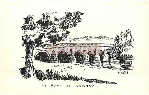 Cartes postales moderne Le Pont de Vernay