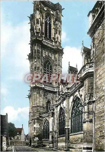 Moderne Karte Nevers (Nievre) La Tour de la Cathedrale St Cyr
