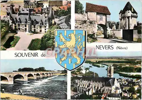 Cartes postales moderne Souvenir de  Nevers (Nievre)