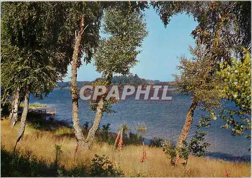 Cartes postales moderne Le Morvan Touristique le lac des Ssettons (Nievre)