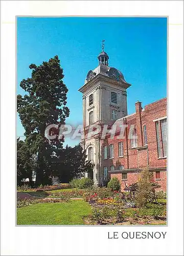 Moderne Karte Le Quesnoy (Nord) Dans le jardin public