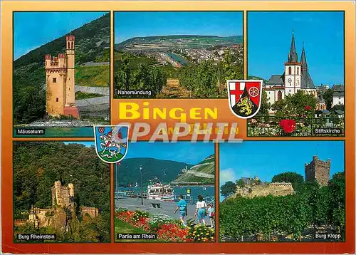 Cartes postales moderne Bingen am Rhein