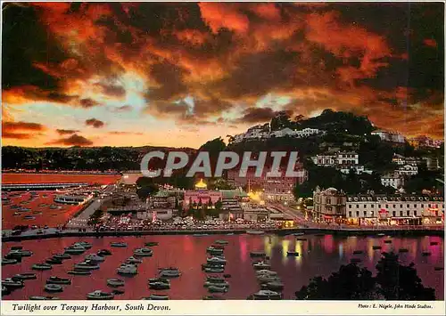 Cartes postales moderne Torquay Although the largest holiday resort in Devon