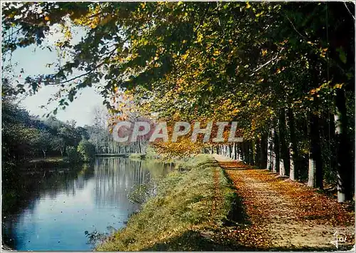 Cartes postales moderne La Bretagne en Coulerus Le canal de Nantes a Brest