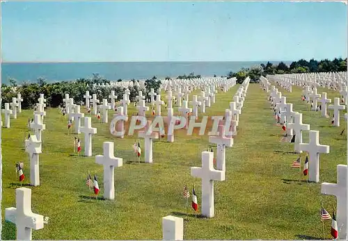 Cartes postales moderne Cimetiere American de Normande erige par les soins de The American Battle Monuments Commission