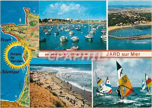 Cartes postales moderne La Vendee touristuque Jard sur mer