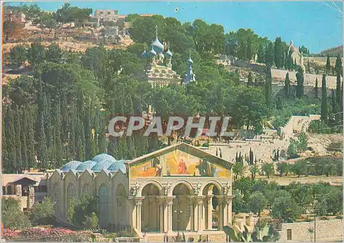Cartes postales moderne Church of Al nations in the Garden of Gethesmane Jerusalem