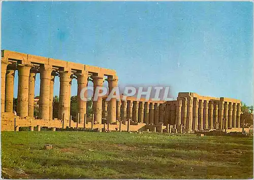 Cartes postales moderne Luxor Papyrus columns of Amun Temple