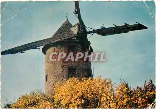 Moderne Karte Vieux Moulin dans la lande Bretonne