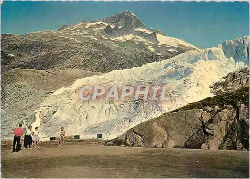 Cartes postales moderne Furkastrasse Rhonegletscher