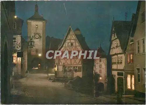 Cartes postales moderne Rothenburg ob Der Tauber am Plonlein