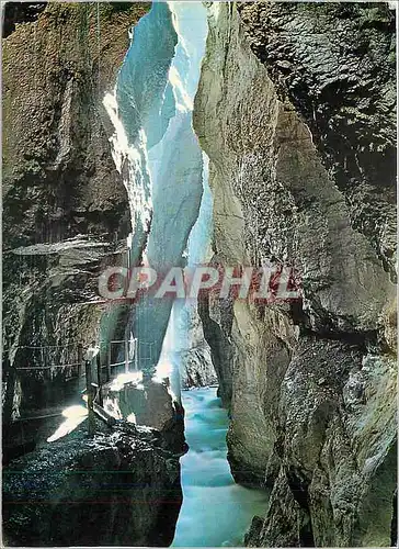 Cartes postales moderne Partnachklamm bei Garmisch Partenkirchen