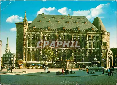 Cartes postales moderne Aachen Rathaus