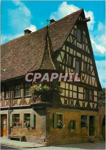 Cartes postales moderne Rothenburg Tauber Feurteinserker