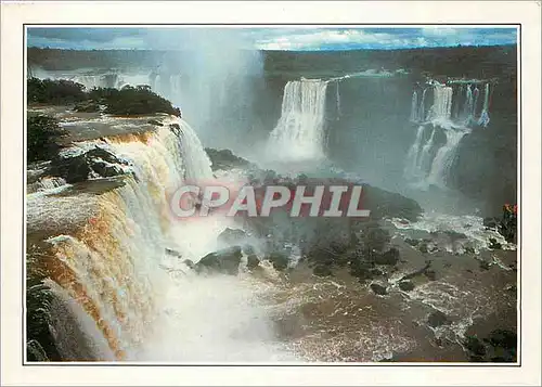 Moderne Karte Salto Grande de Santa Maria Cataratas de Iguazu