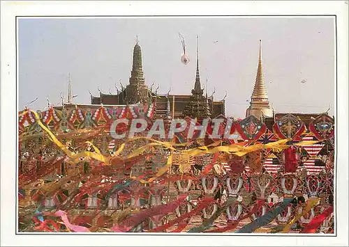 Moderne Karte Thailand Bankok le Wat Phra Keo