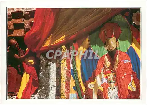 Cartes postales moderne India Ladakh Fete annuelle au monastere d'Hemis