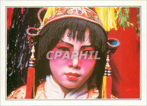 Cartes postales moderne Singapour Actrice chinoise