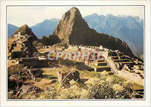 Moderne Karte Peru Macchu Picchu La celebre cite inca