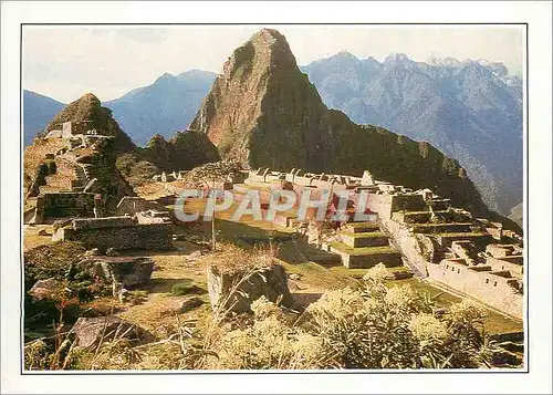 Moderne Karte Peru Macchu Picchu La celebre cite Inca