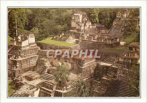 Moderne Karte Guatemala Tikal L'ancienne metropole maya