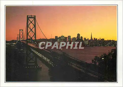 Cartes postales moderne USA Sab Francisco Le pont de Golden Gate