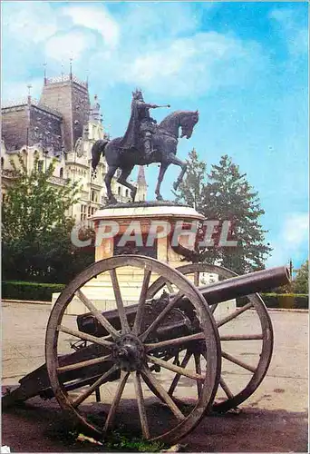Cartes postales moderne Lasi Statuia lui Stefan cel Mare si Sfant