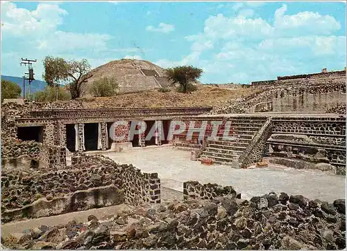 Moderne Karte Zona Arqueologica de Teopihuacan