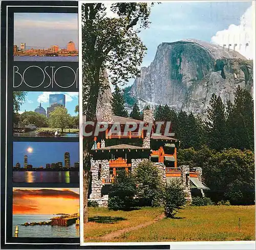 Cartes postales moderne Boston Phare