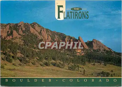 Cartes postales moderne Boulder Colorado The rugged crags