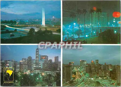 Cartes postales moderne Brasil Vistas Noturnas