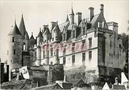 Cartes postales moderne Val de Loire Lochet le chateau (Facade orientale) et Tour Agnes Sorel